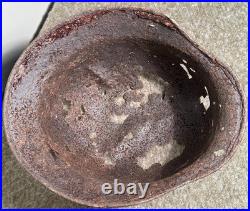 WW2 German M40 Helmet Relic Size 64 Battle Damaged Dug Estonia Original