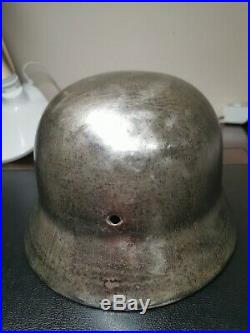 WW2 German M40 Helmet Shell Lot 1090 ET66 Ready for restoration