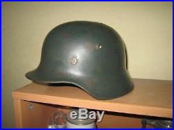 WW2 German M40 Helmet after restoration