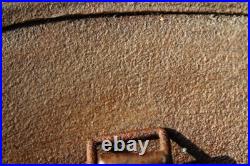 WW2 German M40 Helmet with liner, a lot of paint, Normandy trip WW2 German M40 Helmet with liner, a lot of paint, Normandy trip