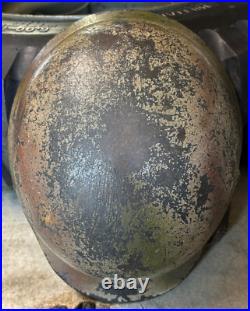 WW2 German M40 Steel Helmet (Stahlhelm) SE64 Genuine 3 Color'Normandy' Camo WW2 German M40 Steel Helmet (Stahlhelm) SE64 Genuine 3 Color'Normandy' Camo