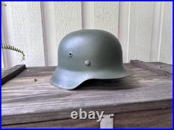 WW2 German M42 Helmet EF64