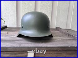 WW2 German M42 Helmet EF64