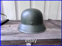 WW2 German M42 Helmet EF64
