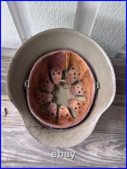 WW2 German M42 Helmet EF64