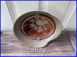 WW2 German M42 Helmet EF64