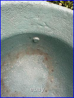 WW2 German M42 Helmet Shell, Size 68 Rebuilt/Plugged Holes, Repainted Wehrmacht