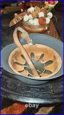 WW2 German Made M42 Helmet Finland Reused. Panzer Gray