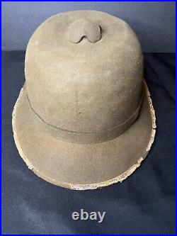 WW2 German Original DAK Heer Pith Tropical Helmet Afrika Korps WWII Second 2nd