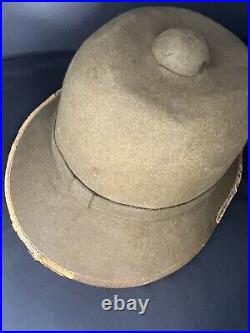 WW2 German Original DAK Heer Pith Tropical Helmet Afrika Korps WWII Second 2nd