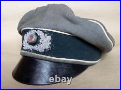 WW2 German Original Field Visor Cap Wehrmacht WWII (Offer your price)