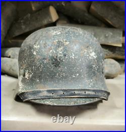 WW2 German Original M35 Original Paint helmet size 68 Big Size Free Shipping