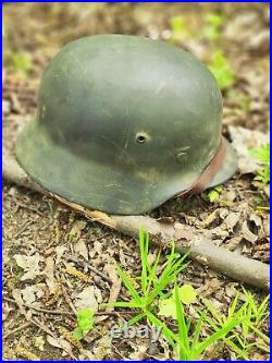 WW2 German Original M35 helmet size 68