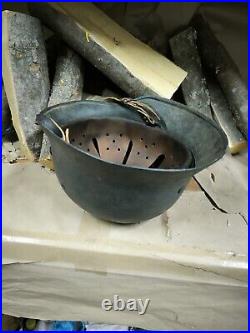 WW2 German Original M35 helmet size 68 free shipping