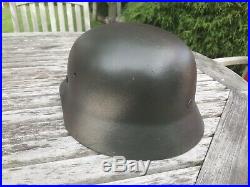 WW2 German Original M40 Helmet Size 66 (READ DESCRIPTION)