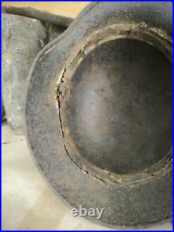 WW2 German Original M40 helmet size 64 original paint Free Shipping WW2 German Original M40 helmet size 64 original paint Free Shipping