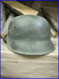 WW2 German Original M42 helmet size 68 Big Size Free Shipping