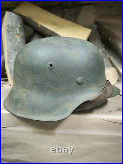 WW2 German Original M42 helmet size 68 Big Size Free Shipping