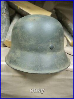 WW2 German Original M42 helmet size 68 Big Size Free Shipping