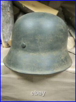 WW2 German Original M42 helmet size 68 Big Size Free Shipping