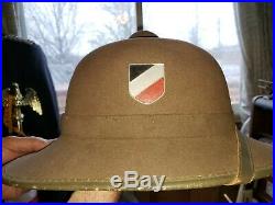 WW2 German Pith Helmet 2nd Model