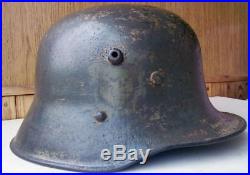 WW2 German Transitional Austrian Helmet M17/66 with liner Full Original