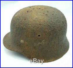 WW2 German Wehrmacht Heer M40 Solid Relic Helmet Stahlhelm Arnhem Find