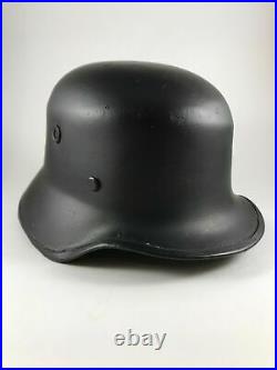 WW2 German ceremonial helmet M34 Vulcanfiber. Size 56. Made of vulcanized fiber