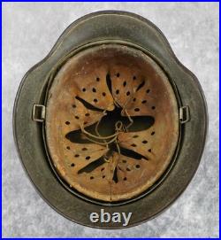 WW2 German heer army camo Helmet M35 combat US military Veteran estate stahlhelm