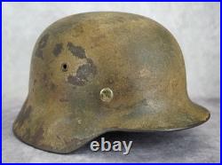 WW2 German heer army camo Helmet M35 combat US military Veteran estate stahlhelm