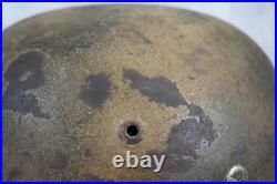 WW2 German heer army camo Helmet M35 combat US military Veteran estate stahlhelm