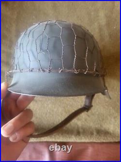 WW2 German helmet