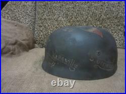 WW2. German helmet