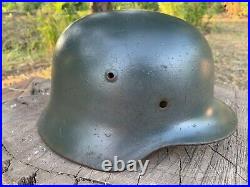 WW2 German helmet M35 SE64 3259 LW