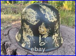 WW2 German helmet M42 hkp64 3428