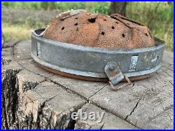 WW2 German helmet Steel liner 1943 64/57