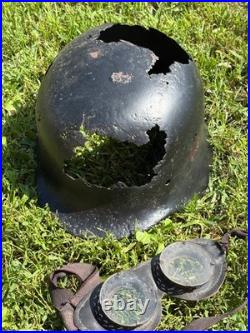WW2. German helmet. WWII