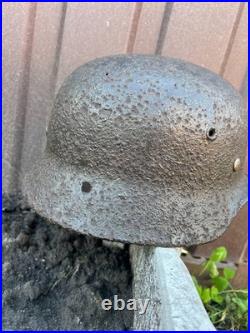 WW2. German helmet. WWII