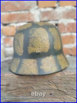 WW2 German original helmet M35. Size 64