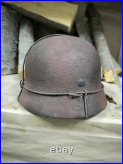 WW2 German original helmet M35. Size 64 Free Shipping WW2 German original helmet M35. Size 64 Free Shipping