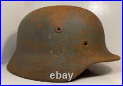 WW2 German original helmet M40. Q66 s. S