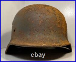 WW2 German original helmet M40. Q66 s. S