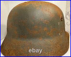 WW2 German original helmet M40. Q66 s. S