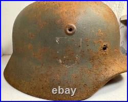 WW2 German original helmet M40. Q66 s. S