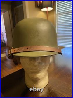 WW2 German style Hungarian M38 Helmet DR66 Restored WW2 German style Hungarian M38 Helmet DR66 Restored