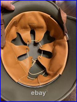 WW2 German style Hungarian M38 Helmet DR66 Restored WW2 German style Hungarian M38 Helmet DR66 Restored