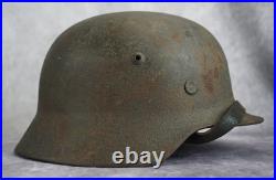 WW2 German wehrmacht sand Camo paint Heer Helmet M35 Army combat stahlhelm vet