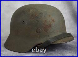 WW2 German wehrmacht sand Camo paint Heer Helmet M35 Army combat stahlhelm vet