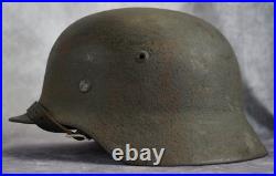 WW2 German wehrmacht sand Camo paint Heer Helmet M35 Army combat stahlhelm vet