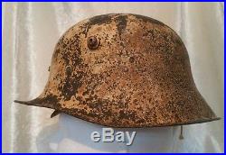 WW2 Irish Army 1927 Pattern German Style Vickers Armstrong Helmet GENUINE LOOK